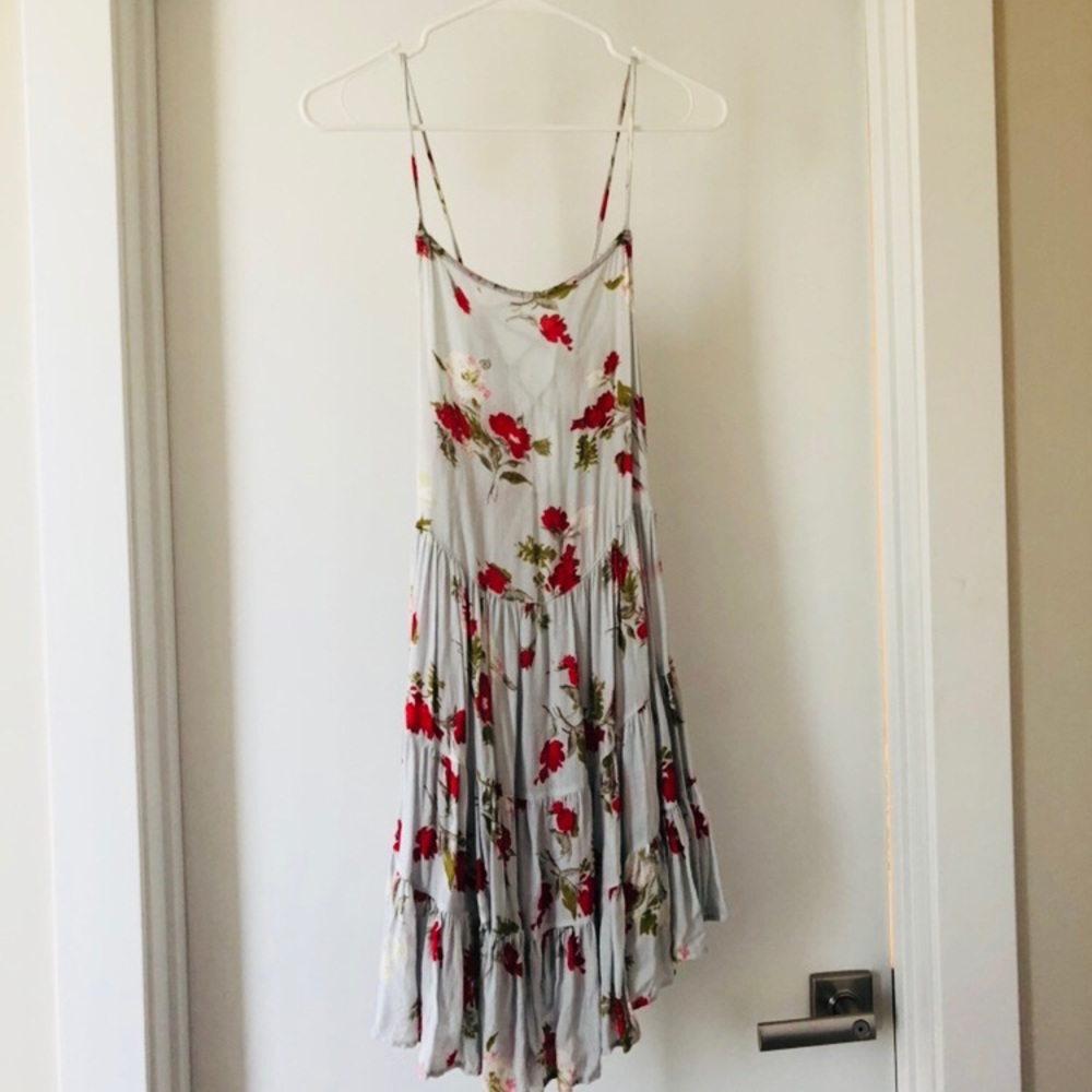 Free People Strappy Summer Floral Dress